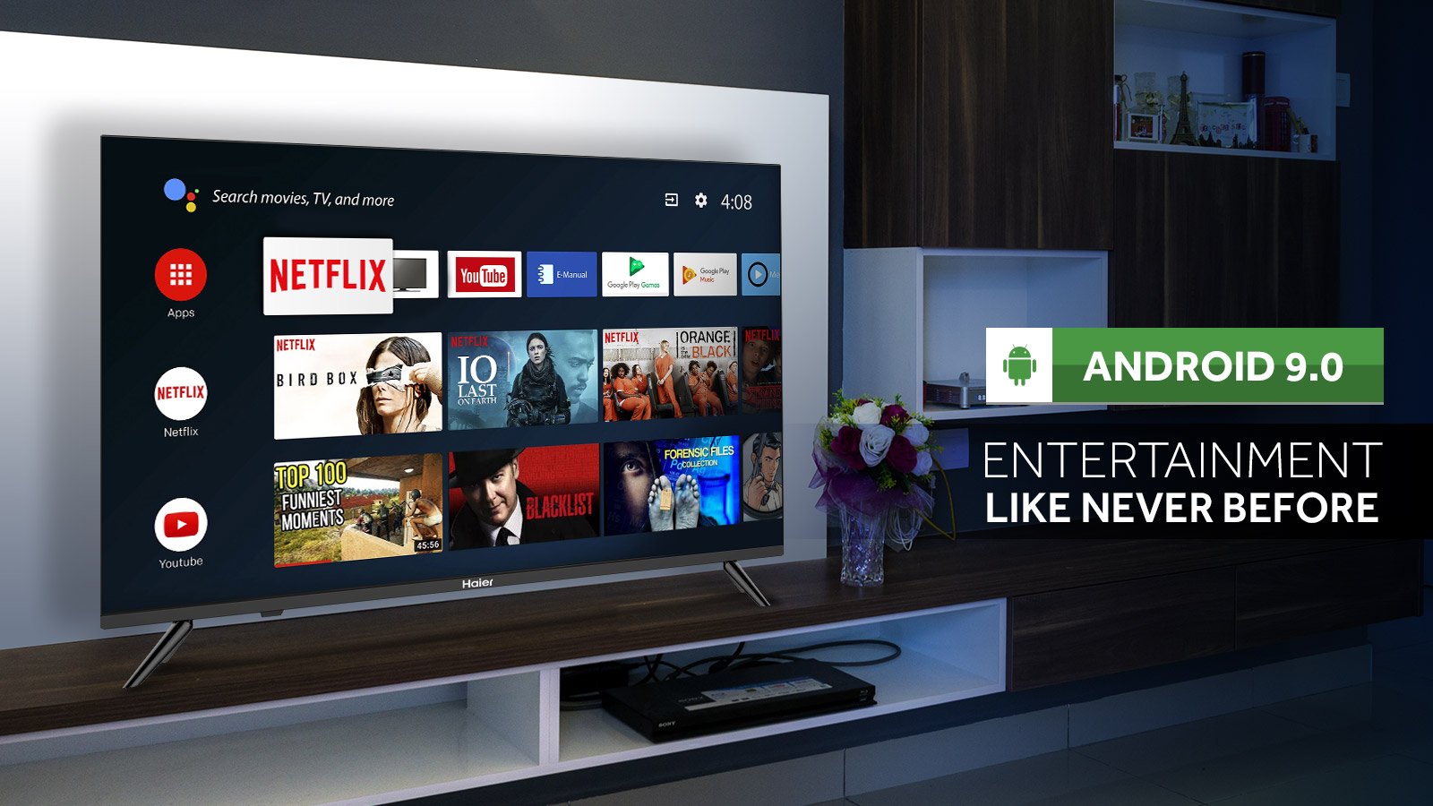 Best TV Streaming Services in Haier TV