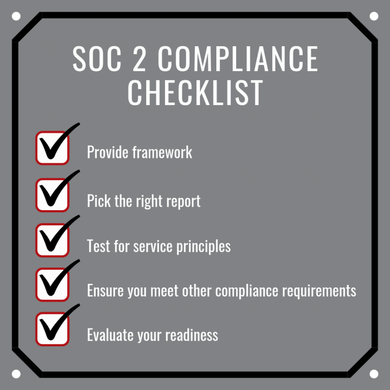 A Detailed SOC 2 Compliance Checklist